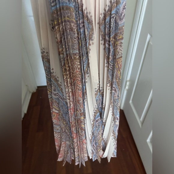 NWT Zimmermann Illustration Sunray Pleated Midi Dress in Paisley Haze 0P US2P - Picture 15 of 17